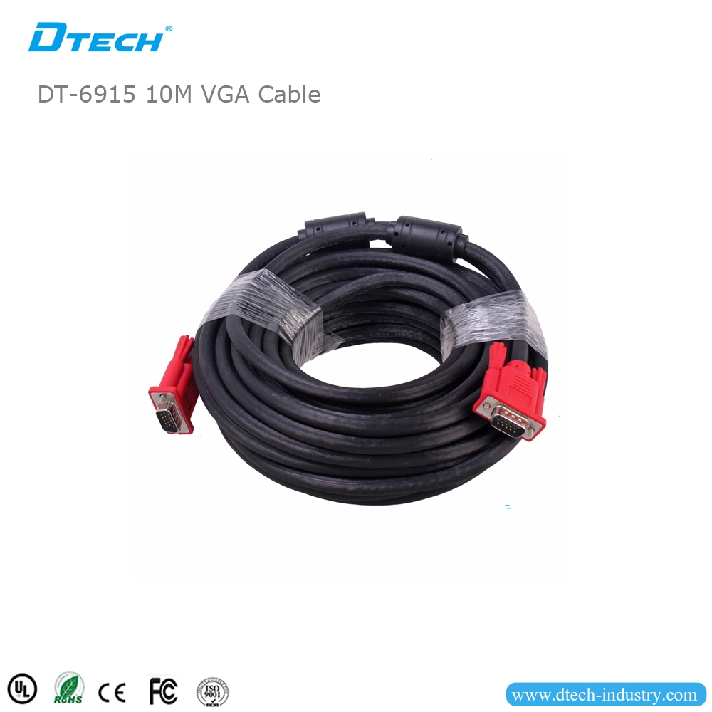 DTECH DT-6915 VGA 3+6 10M Câble VGA