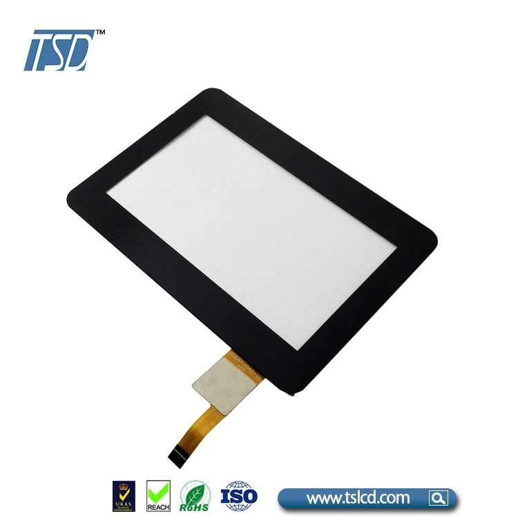 Panneau LCD 500cd/m2 4.3 ''tft avec lentille tactile