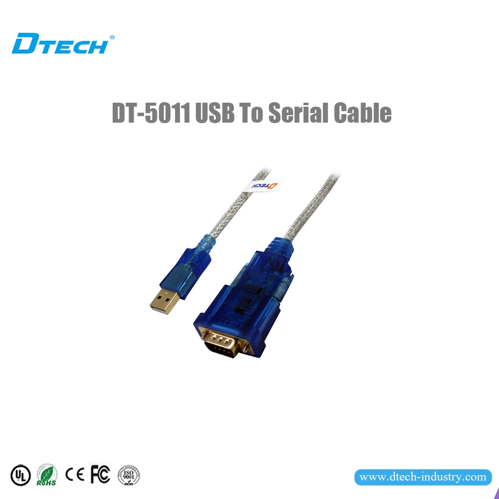DTECH DT-5011 Câble USB 2.0 vers RS232 Puce FTDI