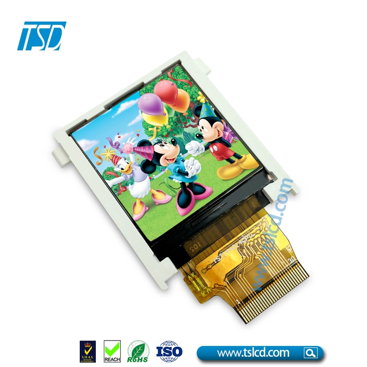 Écran LCD TFT 1,44" 128x128 pixels lcm avec écran tactile RTP à haute transmission