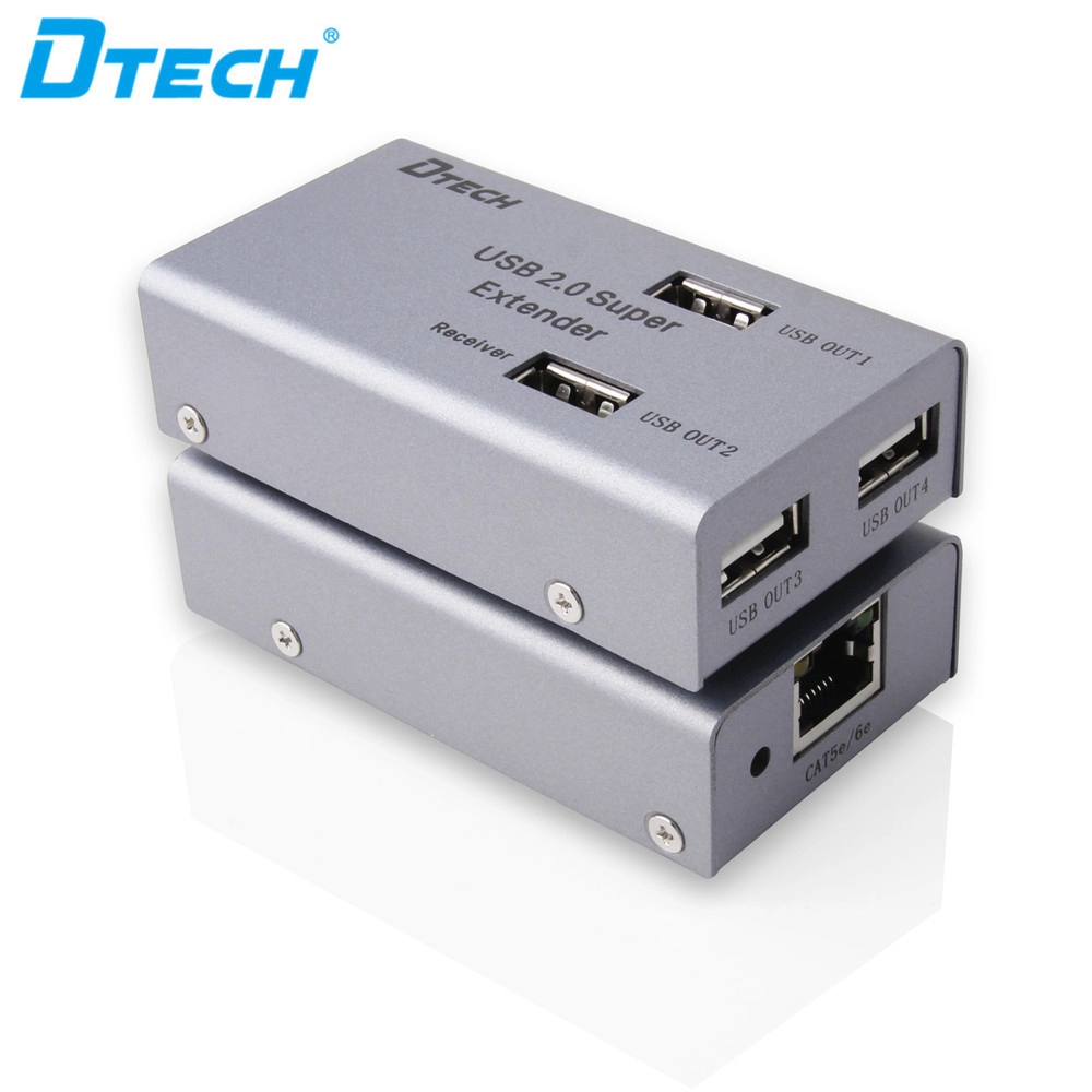 DTECH DT-7014A Prolongateur USB 2.0 4 ports 50M