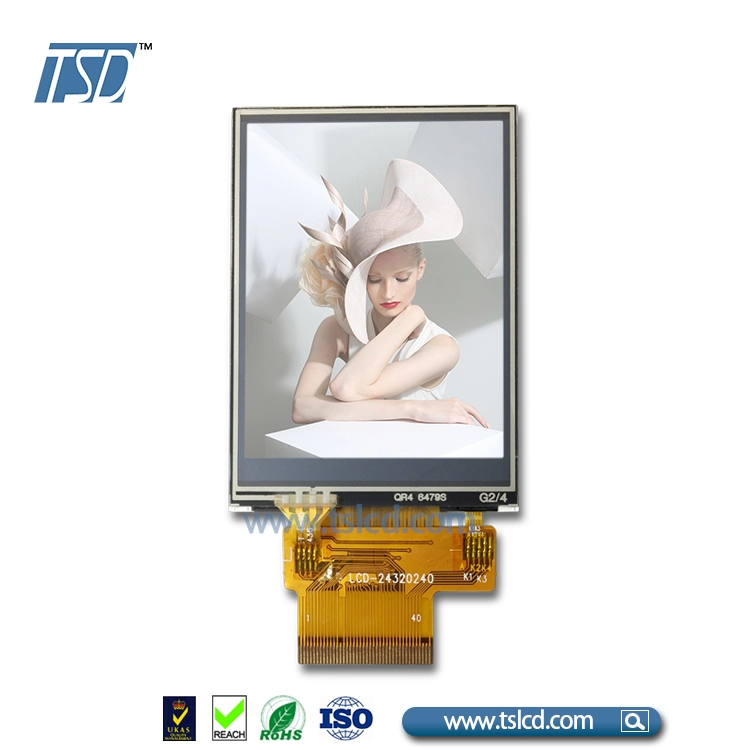Connecteur ZIF FPC Écran LCD TFT 2,4 pouces 240x320 avec RTP