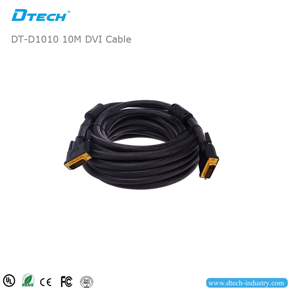 Câble DTECH DT-D1010 10M DVI