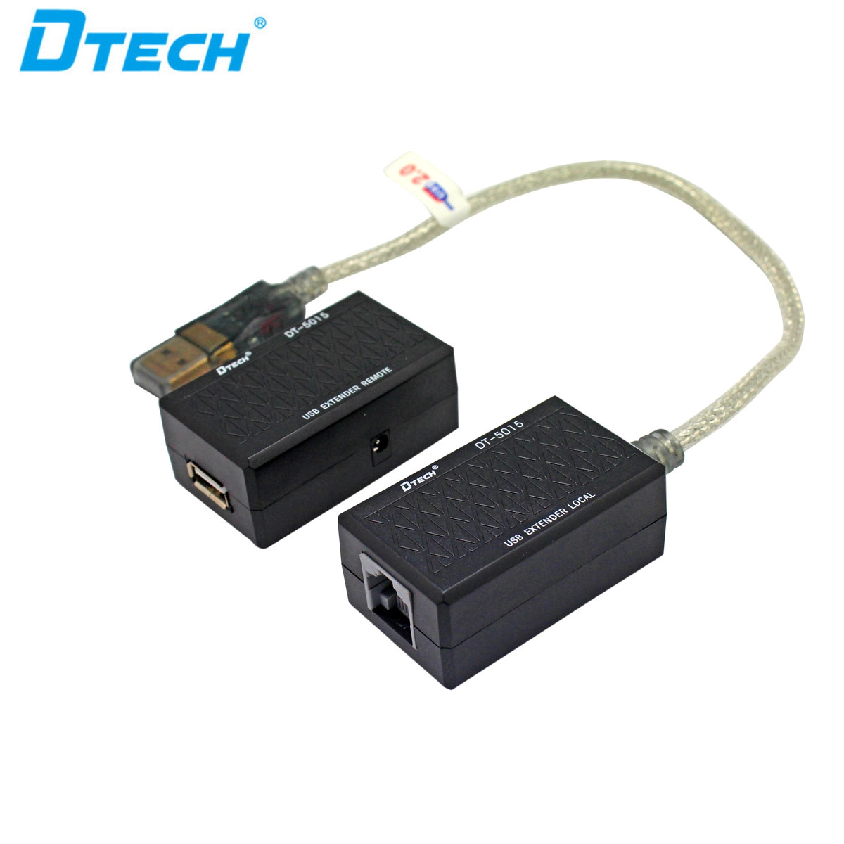 DTECH DT-5015 Extension USB 60M par câble LAN
