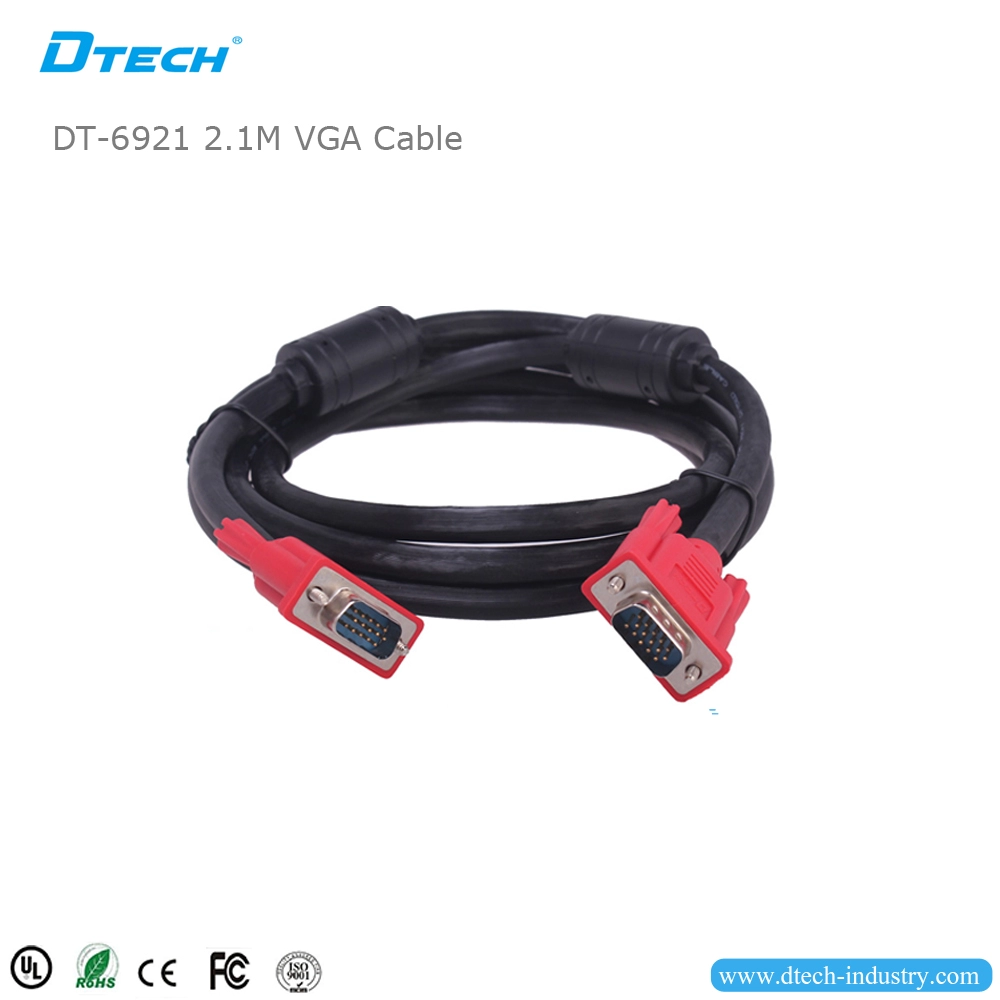DTECH DT-6921 VGA 3+6 2.1M Câble VGA