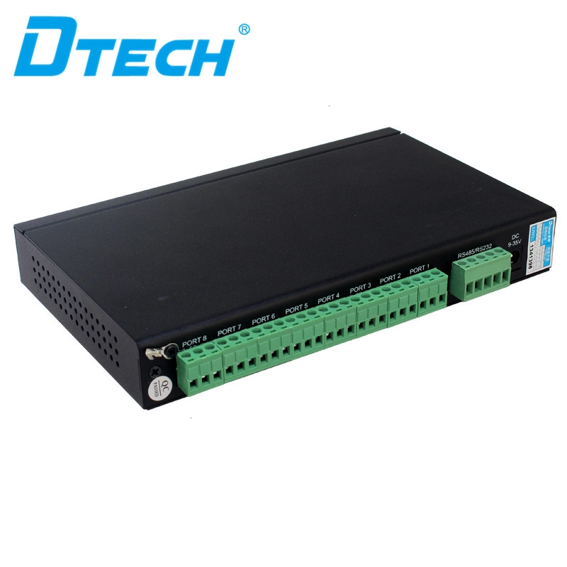 DTECH DT-9028I HUB RS485 à 8 ports de qualité industrielle