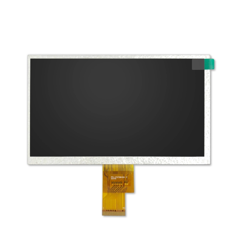 Écran LCD TFT 7" à très haute luminosité, résolution 800 × 480