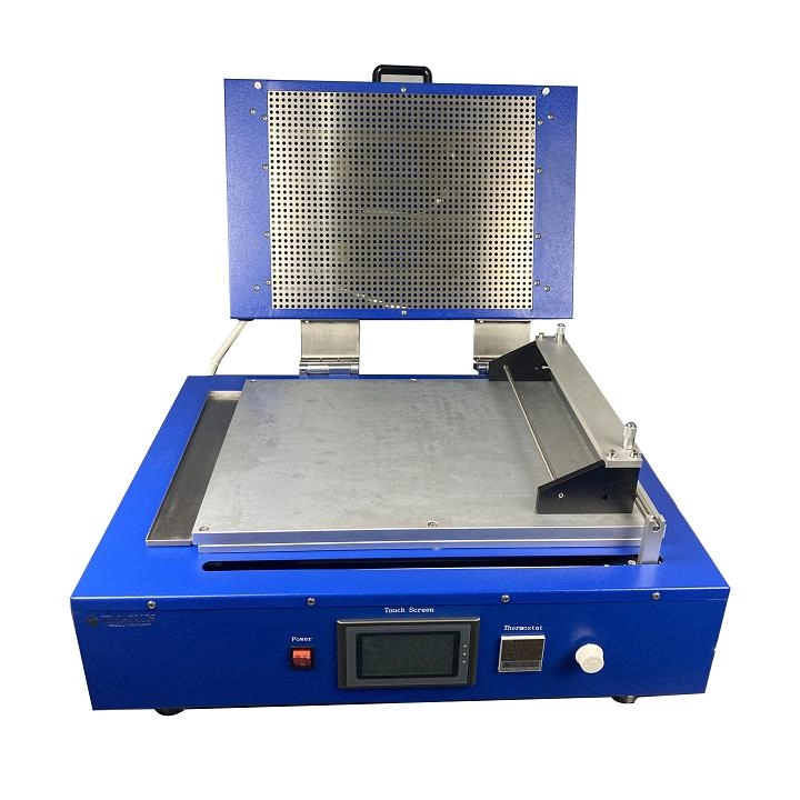 Machine de revêtement d'enrobeuse de lame de docteur de couche mince de laboratoire avec la fonction de chaleur et de vide