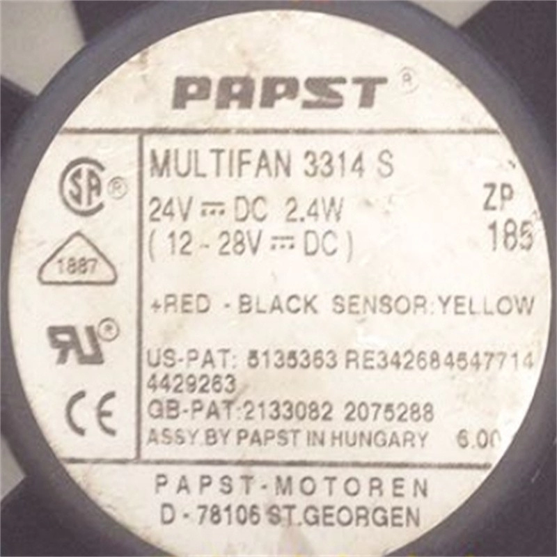 MULTIFAN 3314S 24V 2.4W Original allemand EBMPAPST 92*92*32 troisième ligne équipement vent