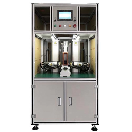 5000A ou 8000A CNC Machine de soudage par points double face automatique avec emballage pour le soudage de bandes de nickel pour batterie de stockage d'énergie