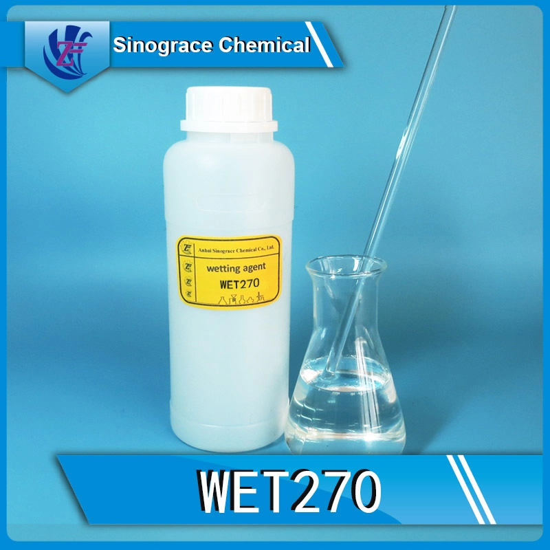 Agent mouillant silicone organique peu moussant WET-270