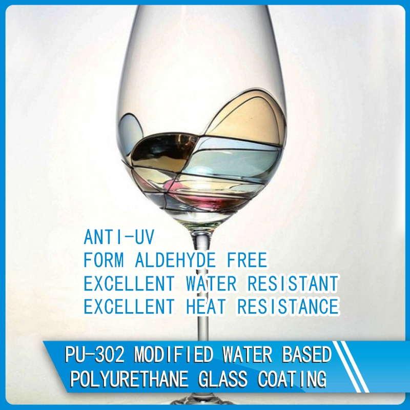 Revêtement de verre polyuréthane à base d'eau modifié PU-302