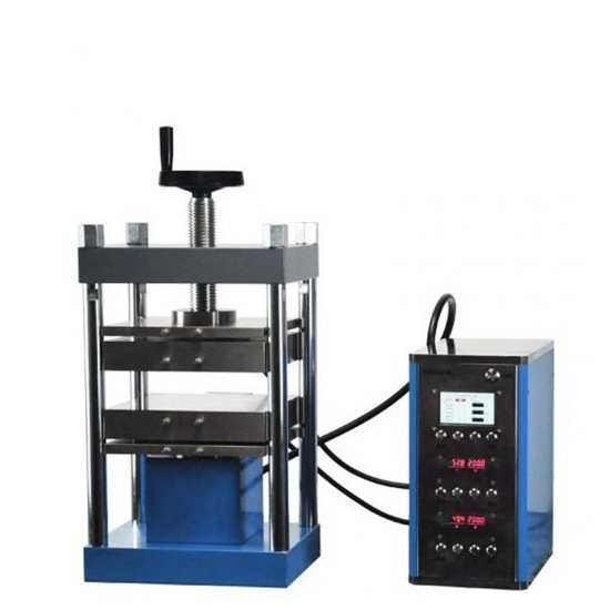 presse chaude hydraulique automatique de laboratoire de 300℃ 40T avec le contrôle de pression de haute précision