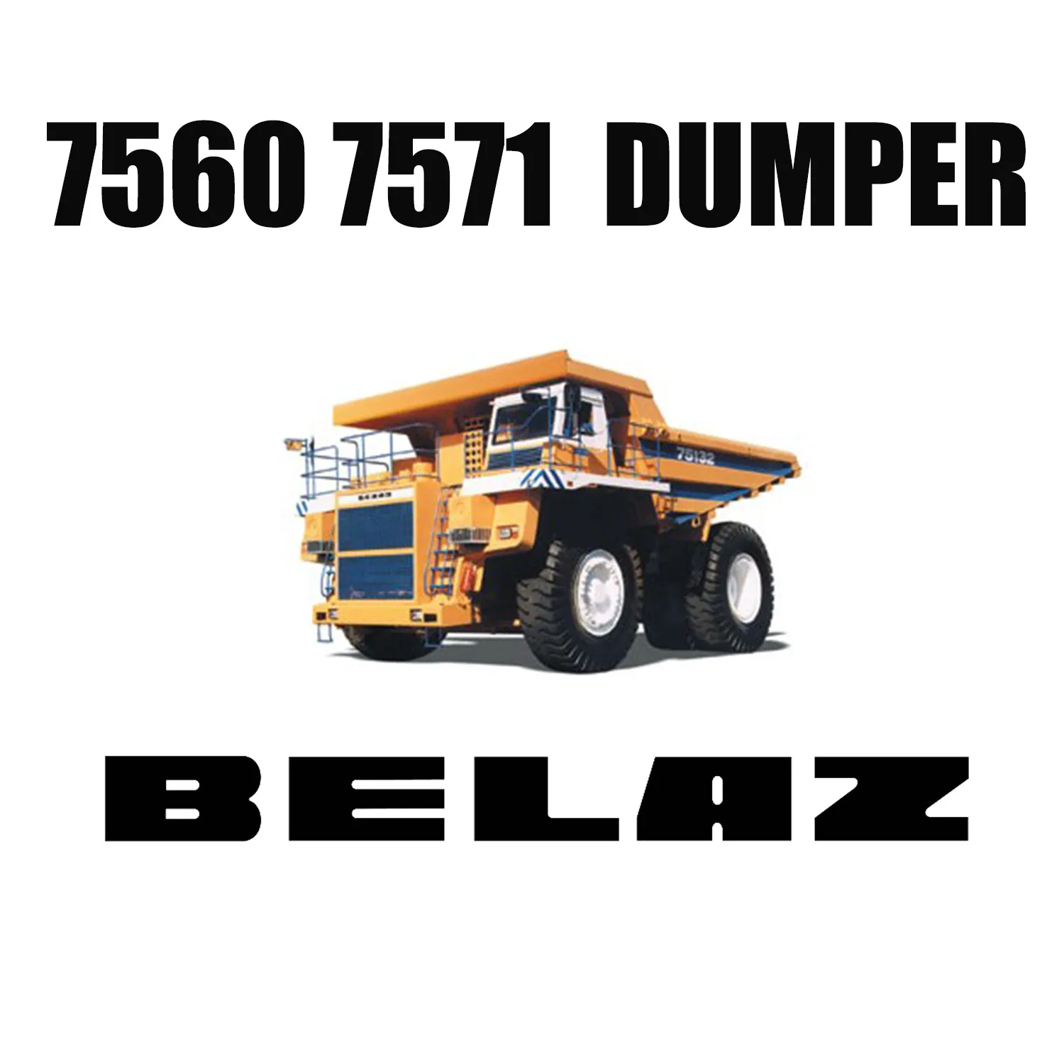 Surface Mining 59/80R63 Pneus OTR pour camions à benne géante BELAZ 7571