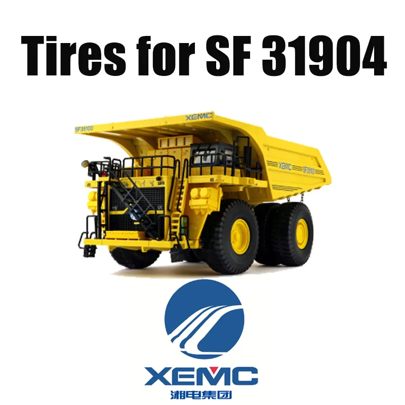 30.00R51 Grands pneus OTR miniers pour camions de transport rigides XEMC SF31904