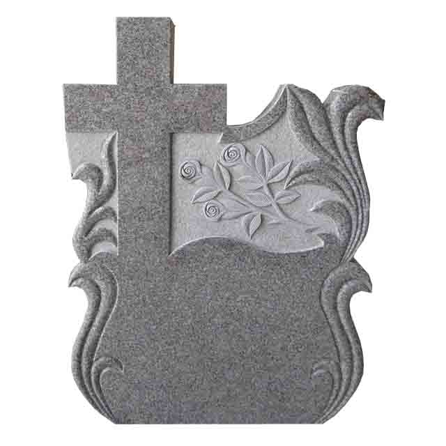 Cross Style Granite Monument