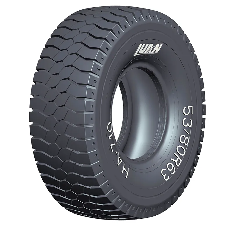 Conçu pour s'adapter aux pneus de terrassement 53/80R63 du site minier pour camions à benne basculante