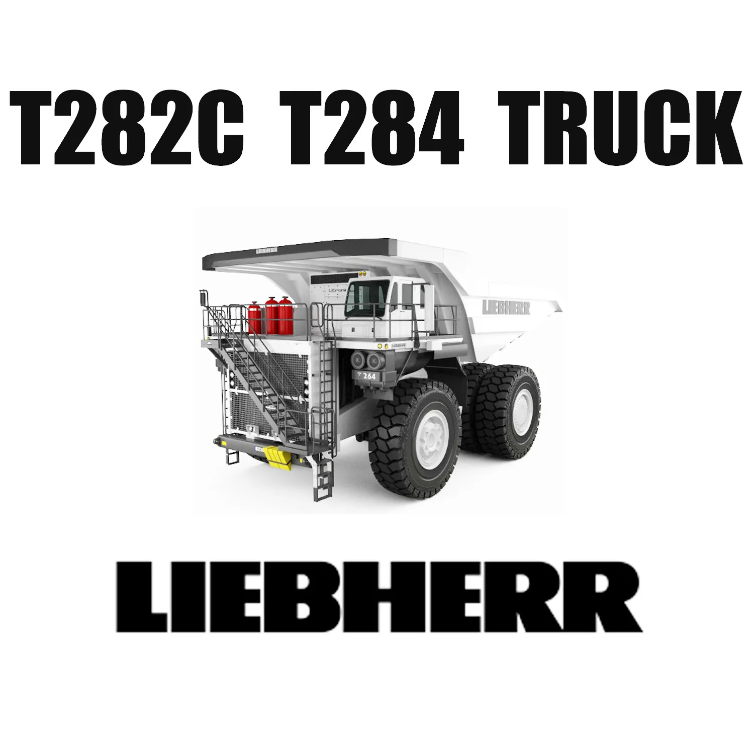 Les camions Liebherr T282C T284 fonctionnent sur l'exploitation minière à ciel ouvert avec des pneus de terrassement 59/80R63