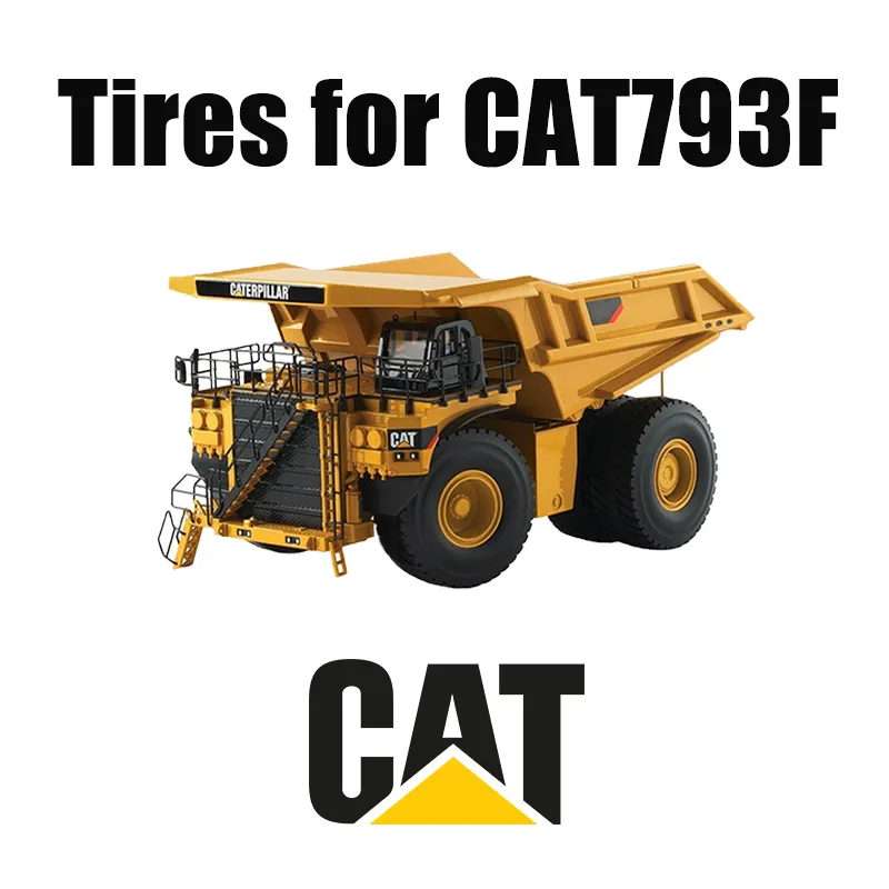 Grands pneus miniers 46/90R57 et pneus de terrassement pour CAT 793F