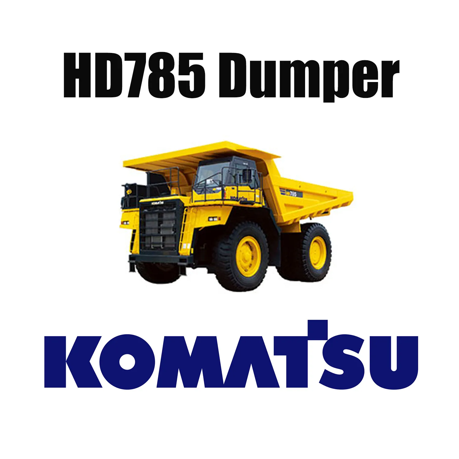 Pneus OTR de spécialité minière robuste 27.00R49 pour camion à benne basculante KOMATSU HD785