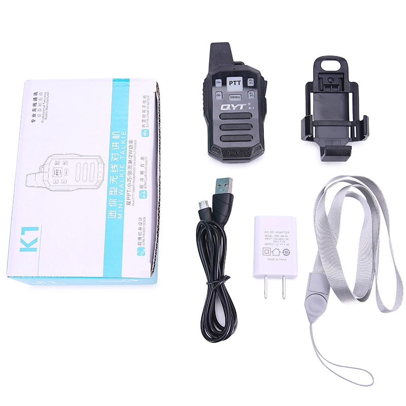 Mini talkie-walkie UHF 2Watts IP54 pour enfants