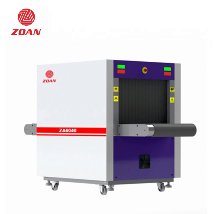 Machine de scanner de système d'inspection de bagages à rayons X multi-énergie ZA6040