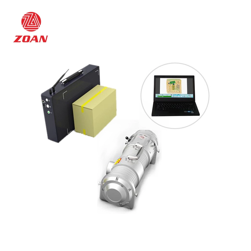 Scanner de sac à main entièrement numérique portable x Ray Baggage Scanner ZA4030BX
