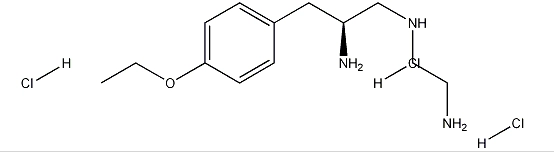 (S)-N1-(2-aminoéthyl)-3-(4-éthoxyphényl)propane-1,2-diamine.3HCl