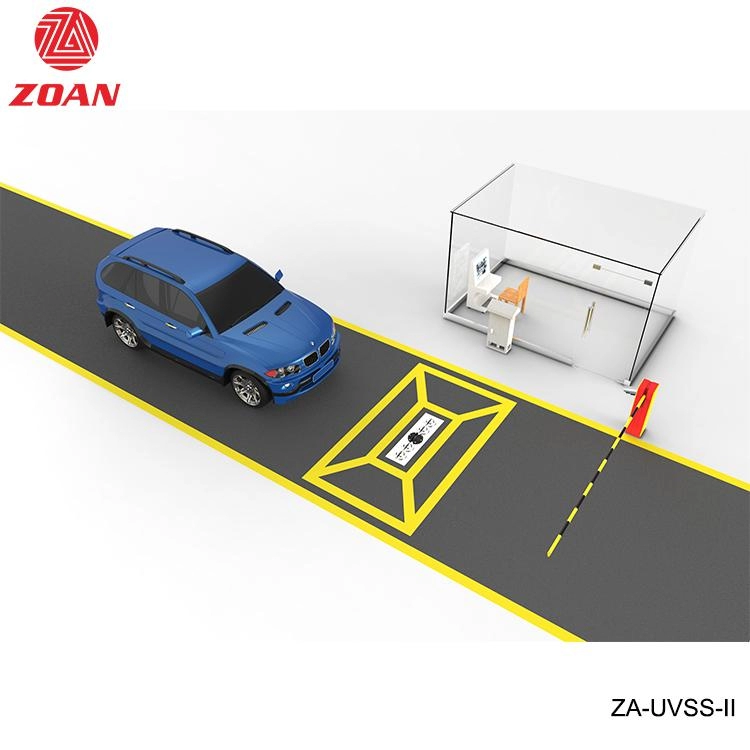 Système de surveillance fixe sous véhicule pour la ligne ZA-UVSS-II de CCD de sécurité routière