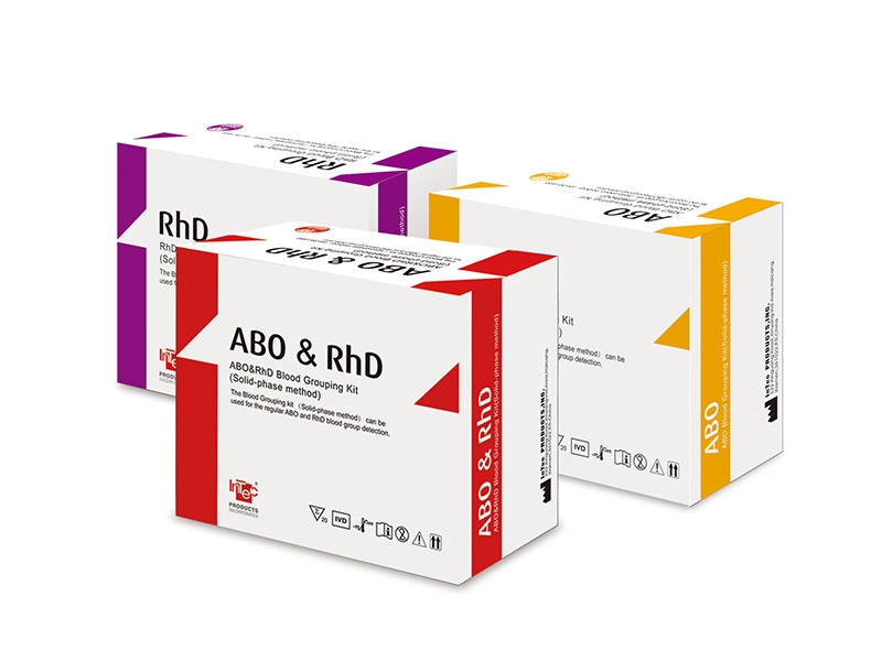 Test de groupage sanguin ABD/ABO/RhD