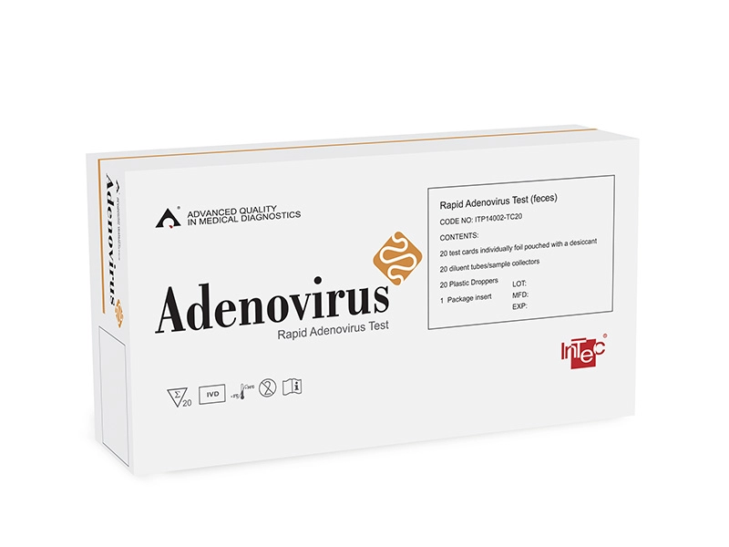 Test rapide d'adénovirus
