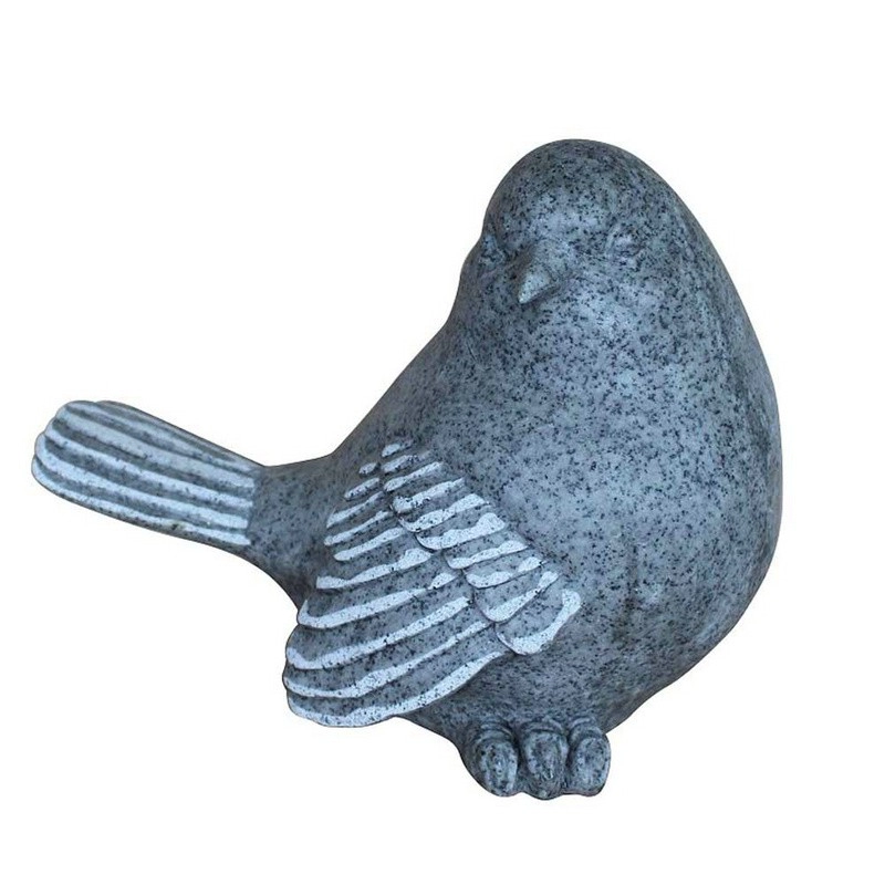 Ornements décoratifs naturels de style moderne de forme d'oiseau de petites statues animales