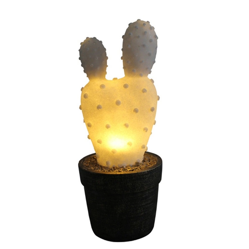 China Family Lighting Lampes de table Cactus vertes