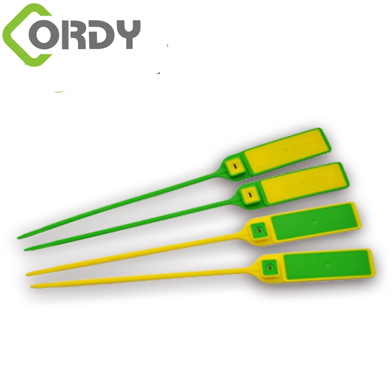Étiquette de cravate UHF Passive Stick sécurité Joint en plastique Étiquette RFID