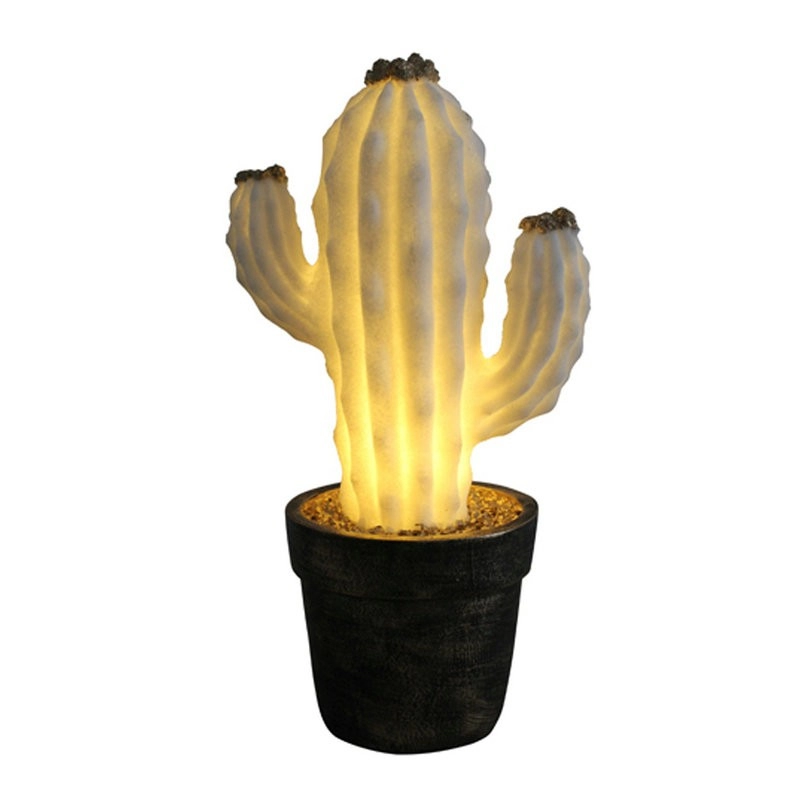 Lumières de cactus LED en grès pour une utilisation en extérieur