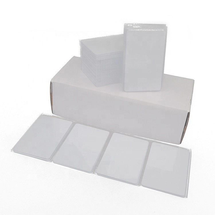 Cartes blanches vierges imprimables classiques 13,56 MHz 1k 4k pour imprimantes