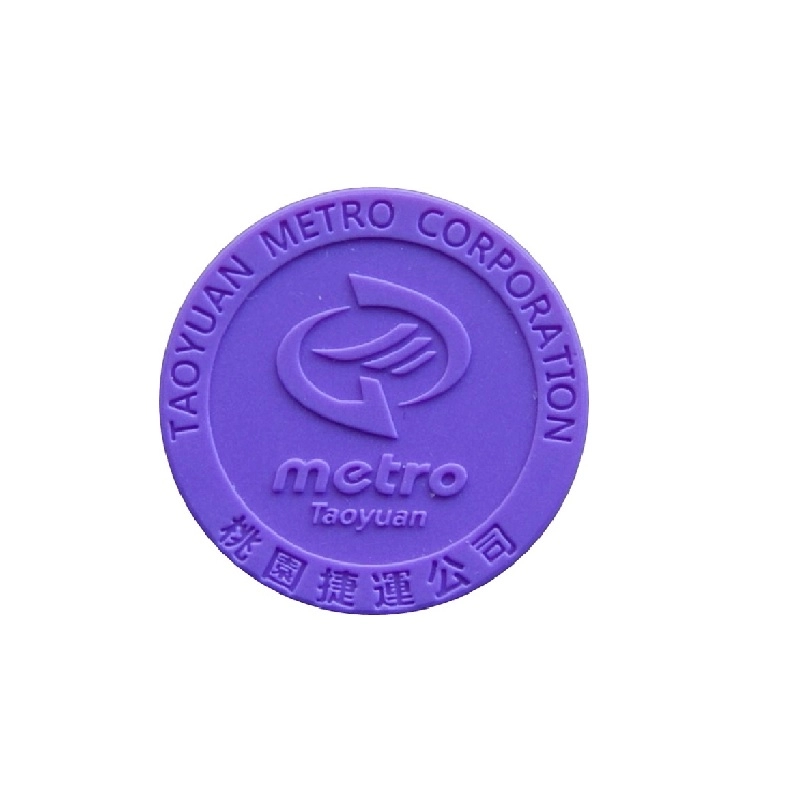 Jeton ABS RFID Durable 13.56MHz 125KHz pour le métro ou le casino