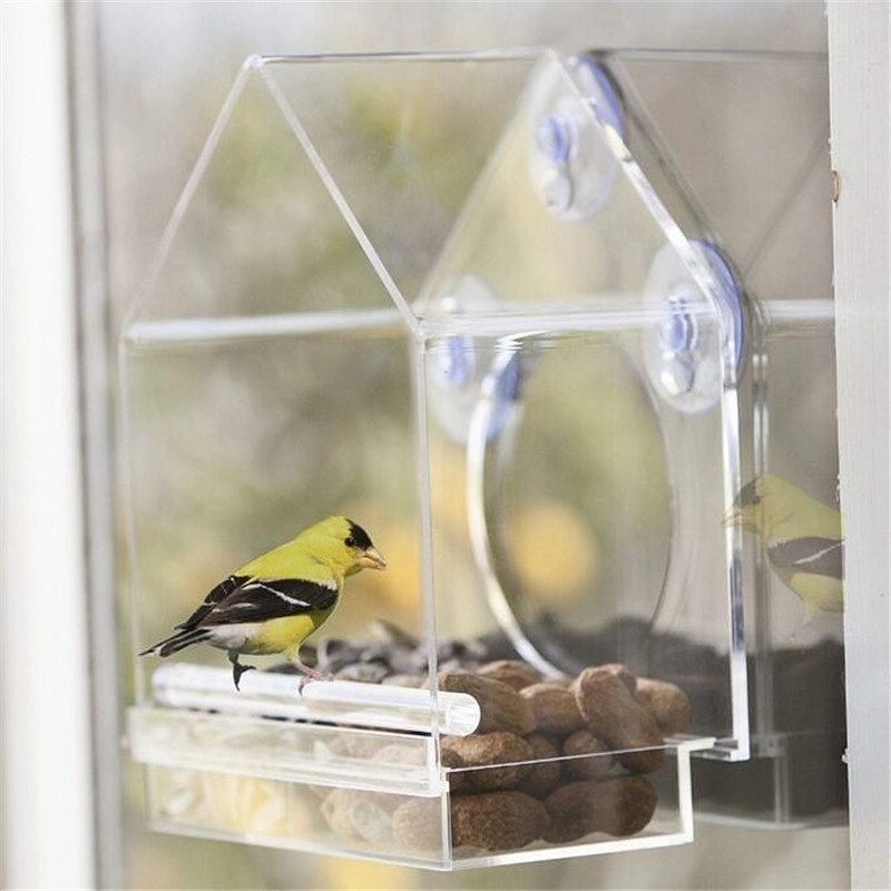 Cages à oiseaux en acrylique Nest House Pet Carrier