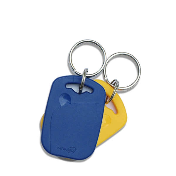 Étiquette porte-clés rfid en matériau ABS porte-clés durable étiquette porte-clés LF/HF ABS0001