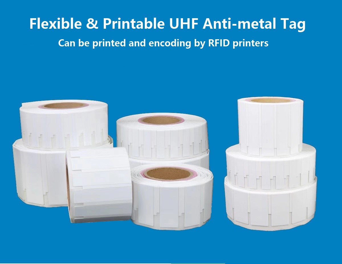 Étiquette métallique RFID imprimable