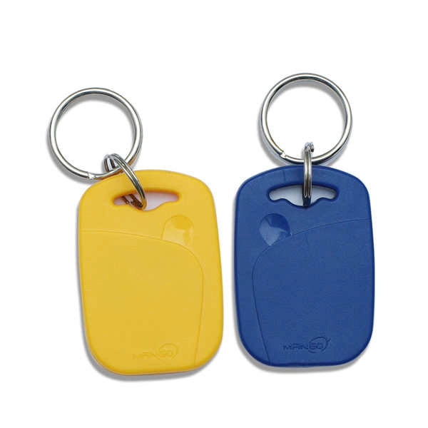 Étiquette porte-clés rfid en matériau ABS porte-clés durable étiquette porte-clés LF/HF ABS0001