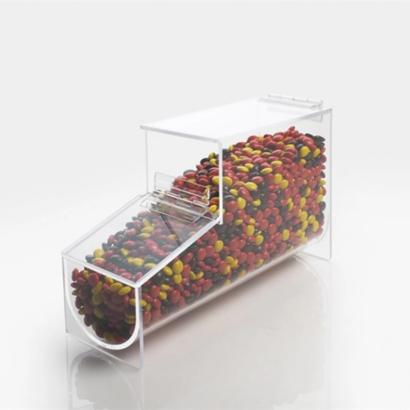 Boîte à bonbons acrylique en plastique transparent OEM pour magasin