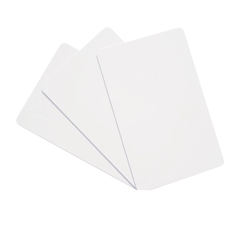 Cartes blanches vierges imprimables classiques 13,56 MHz 1k 4k pour imprimantes