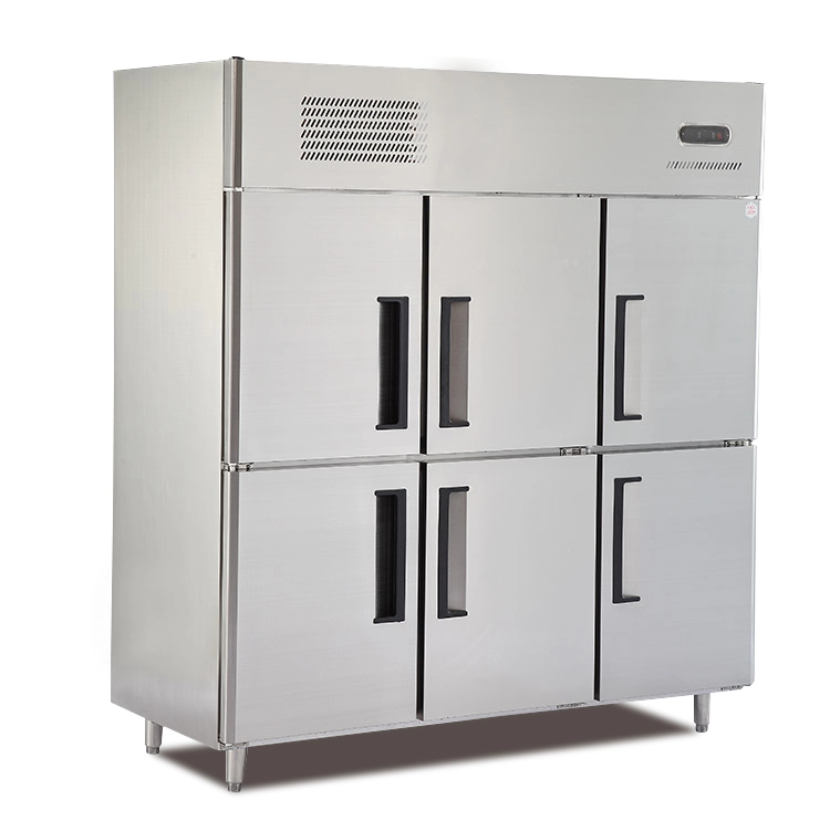 1.6LG 6-Door Portée commerciale dans la cuisine Réfrigérateur Congélateur pour restaurant