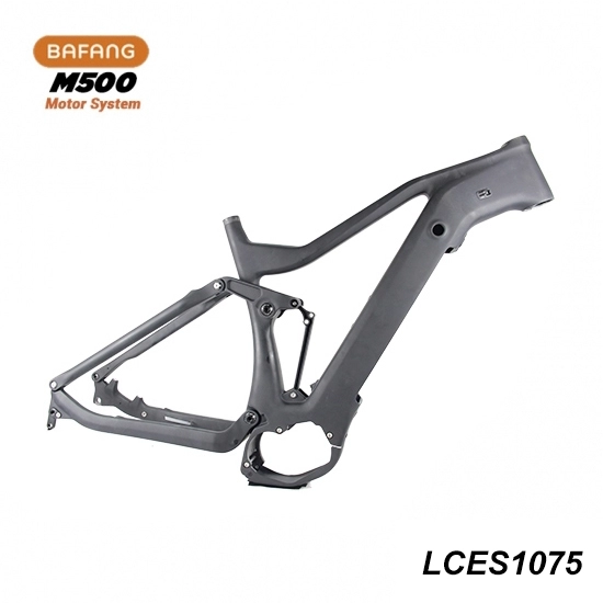 Nouveau cadre de vélo électrique à suspension intégrale Enduro compatible avec le moteur Bafang M500 M600