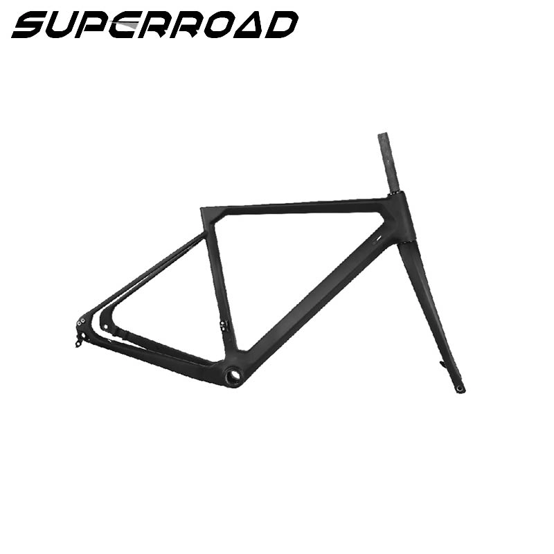 Superroad Carbon 29er Cadre 700c Full Carbon VTT Cadres de vélo Fourches