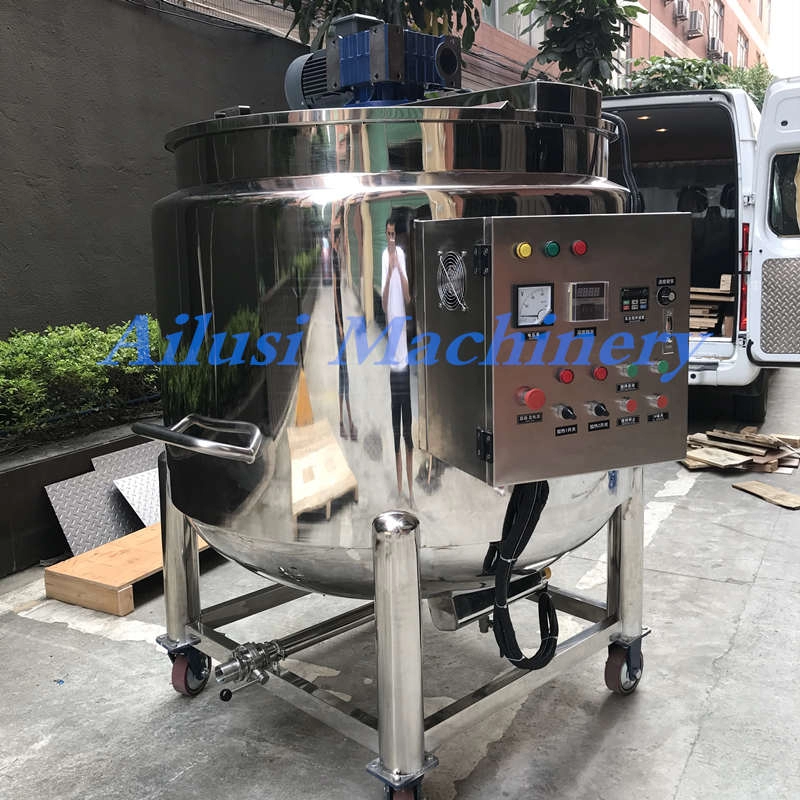 Machine de mélangeur de détergent liquide chauffée par veste 1000L