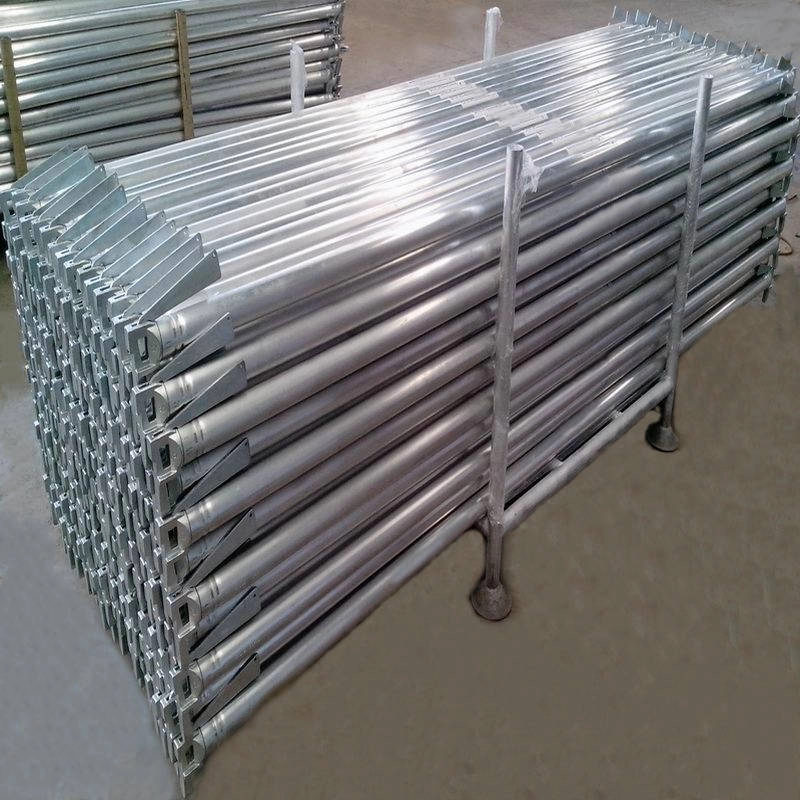 Registre d'échafaudage Kwikstage en aluminium / horizontal