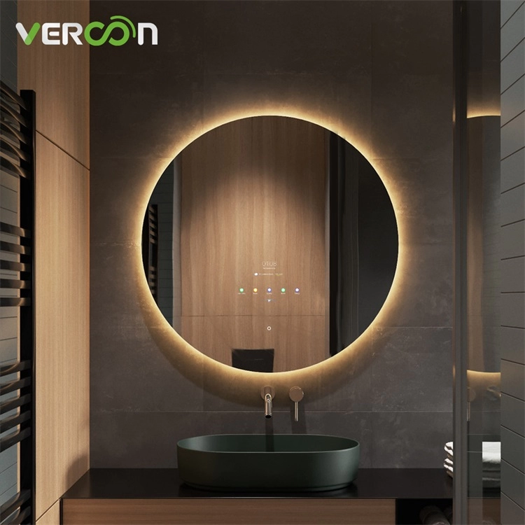 Usine de miroirs de salle de bains intelligents TV Magic Led Mirror sans fil
