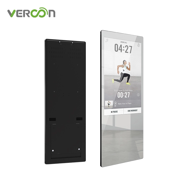 Vercon 32 pouces Home Gym Workout Miroir de fitness intelligent
